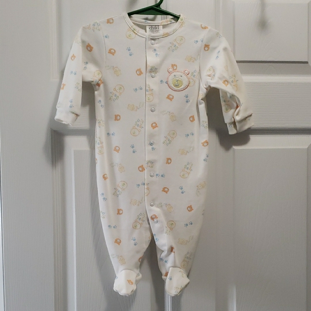 Infants Child Of Mine By Carter's One Piece Sleep N Play with Built-in Feet